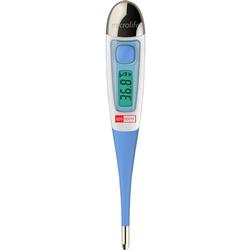 Ein digitales Fieberthermometer zeigt 36,6 Grad Celsius an.